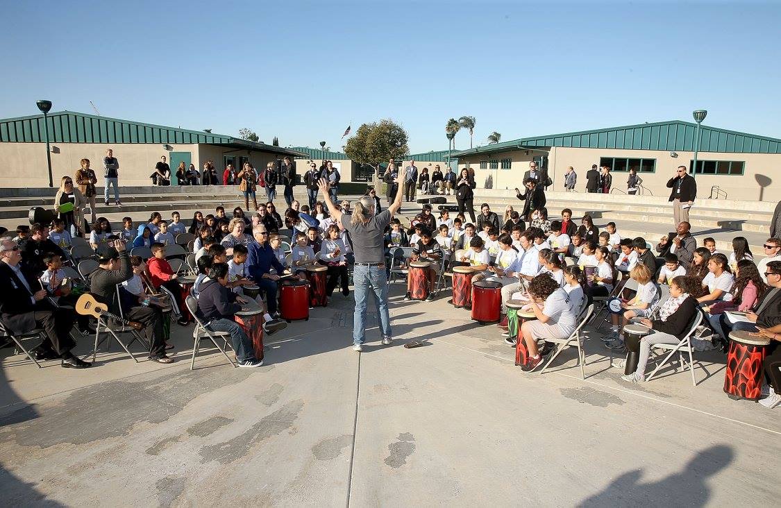 Music Starts Here Students at Orange Grove Elementary School Enjoy a